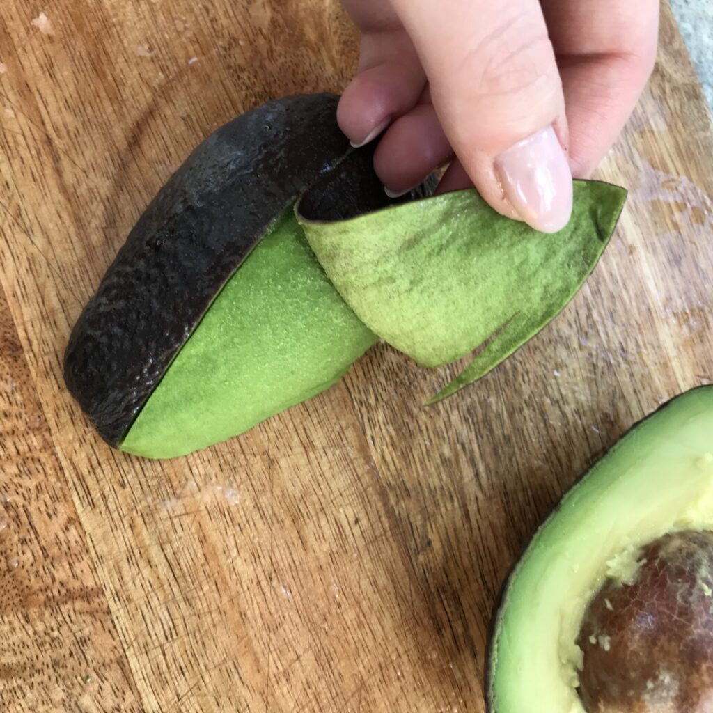 Avocado schälen