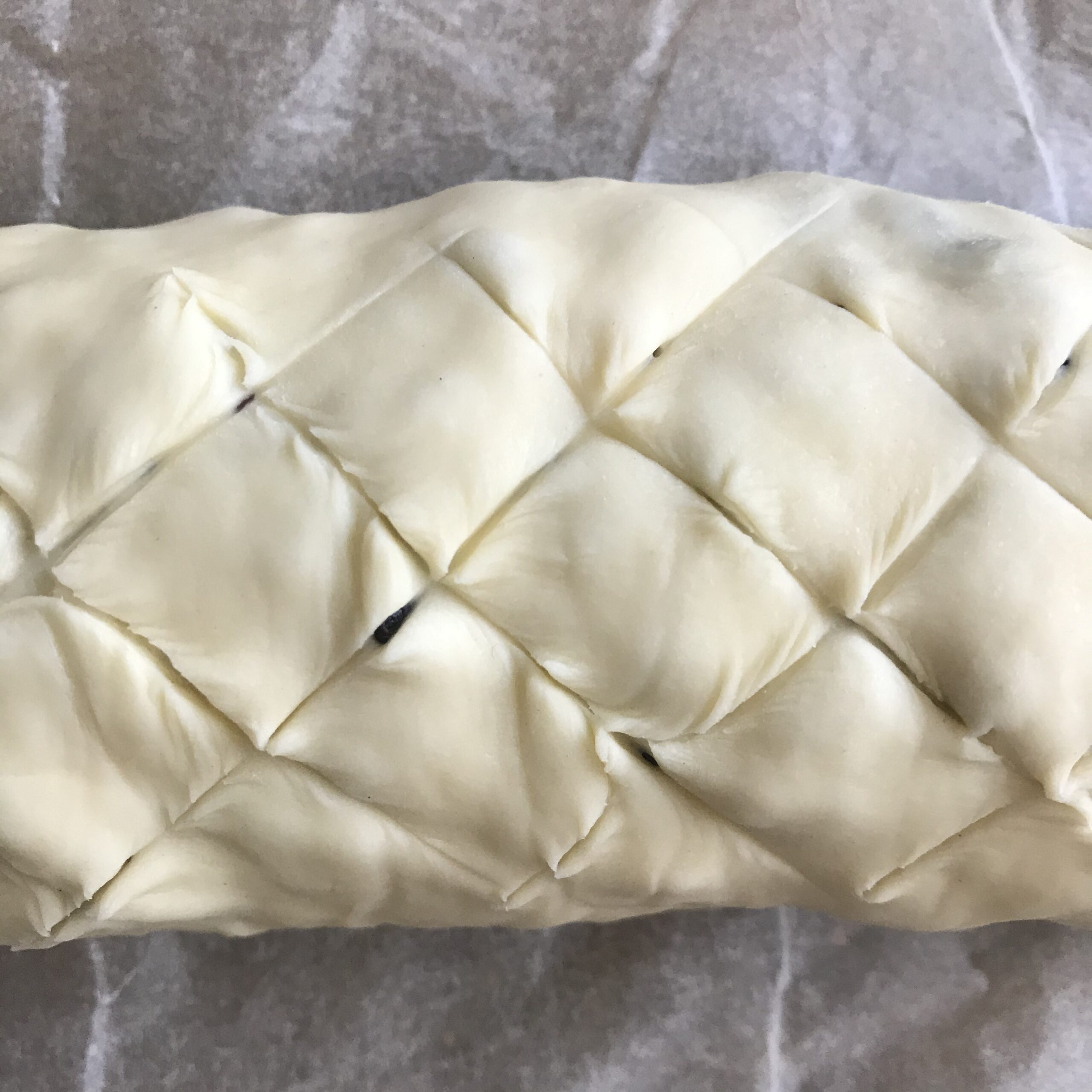 Strudel eingeschnitten