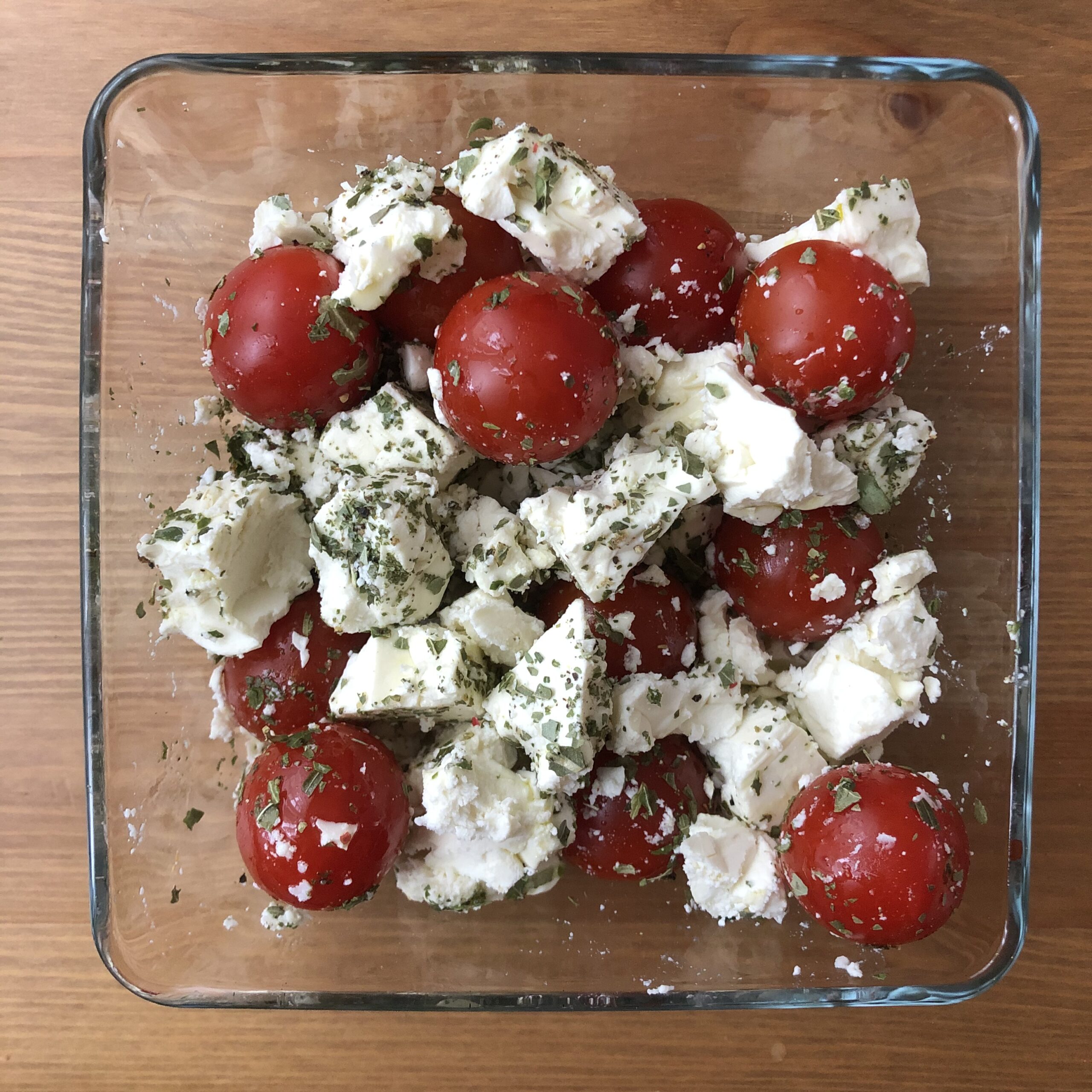 Feta mit Tomaten