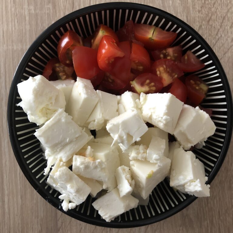 Tomaten und Feta