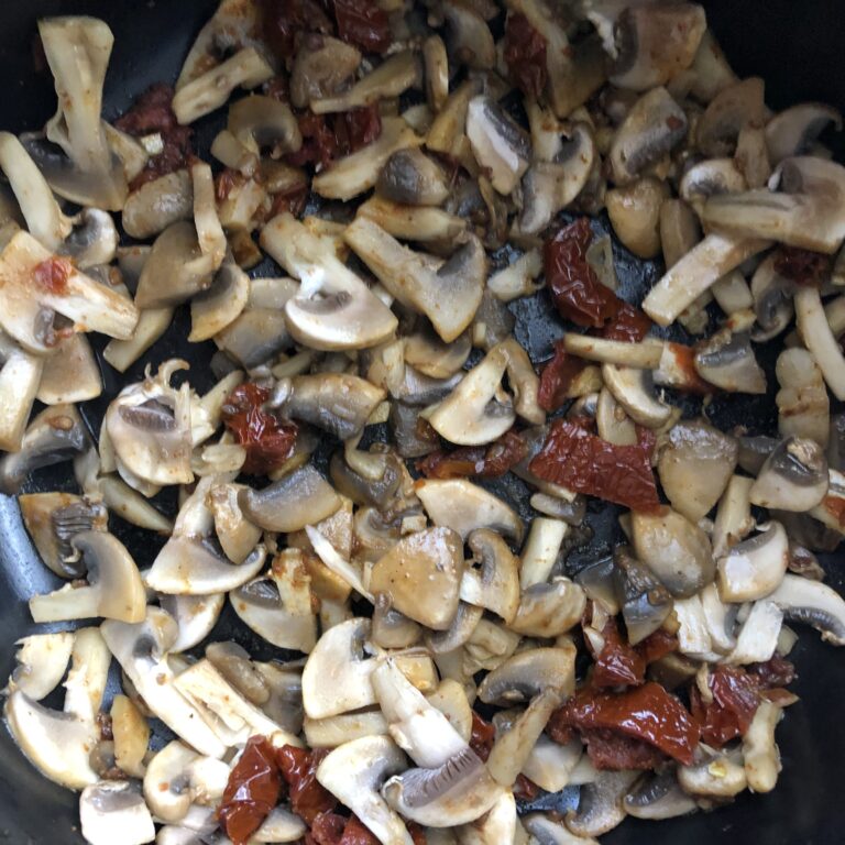 Champignons anbraten