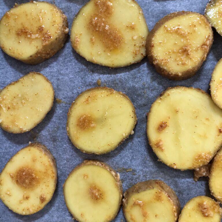 Kartoffeln backen